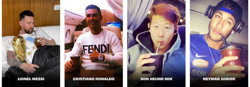 Người nổi tiếng uống trà Yerba Mate