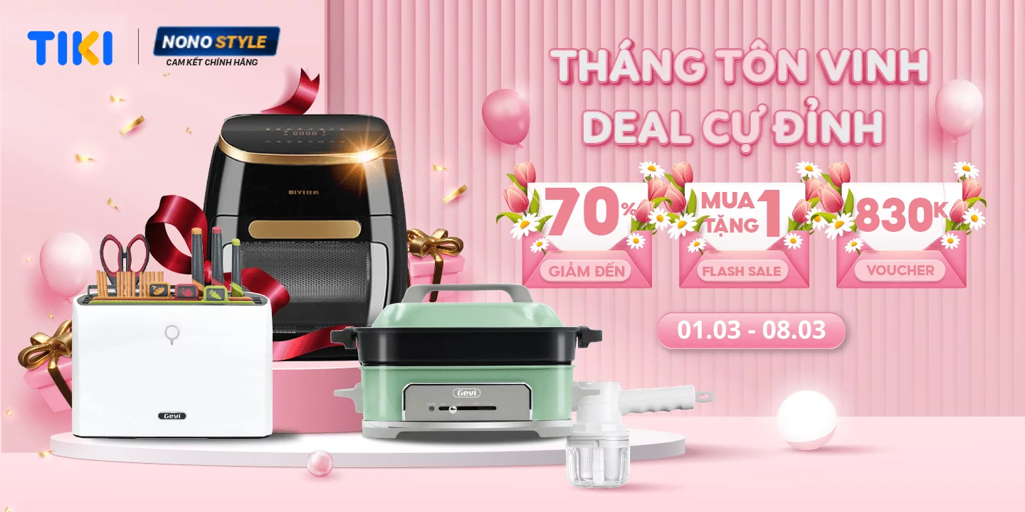 TIKI Tháng Tôn Vinh Deal Cự Đỉnh