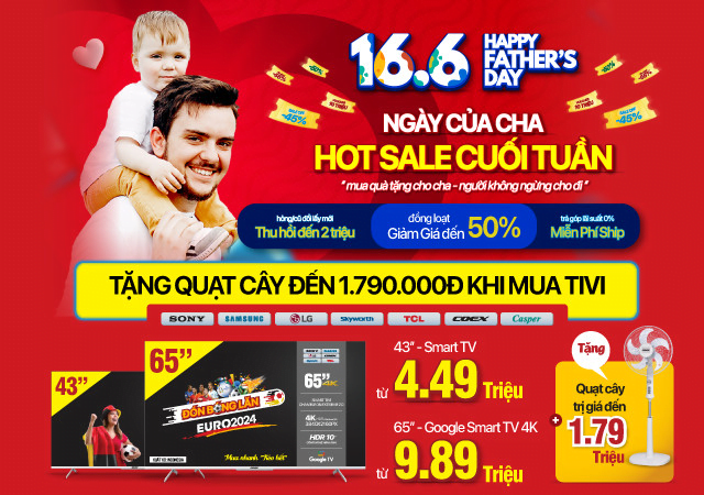 Khuyến mãi Ngày Của Cha