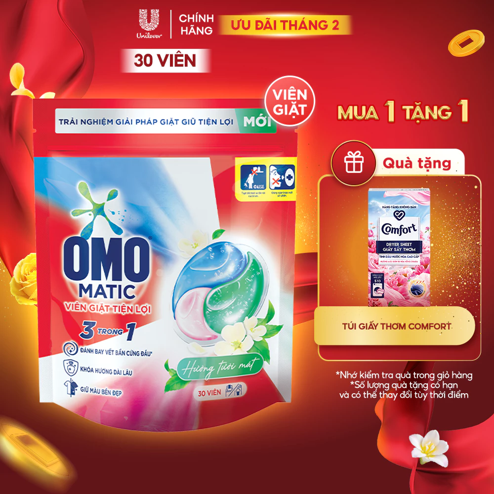Omo 3 trong 1