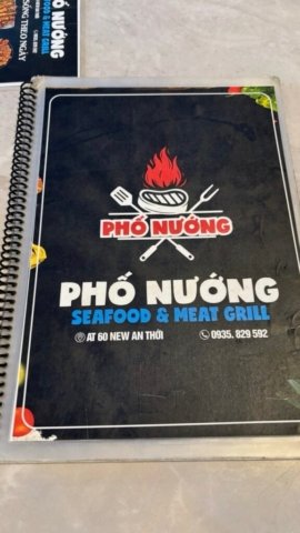 Menu Phố Nướng