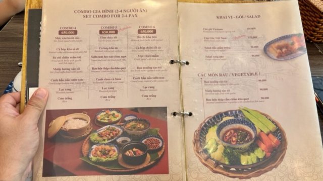 Menu Cơm Nhà
