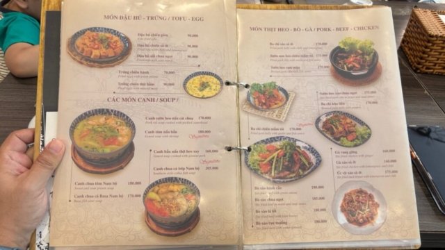Menu Cơm Nhà