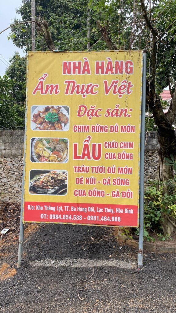 Nhà hàng Ẩm Thực Việt Hoà Bình