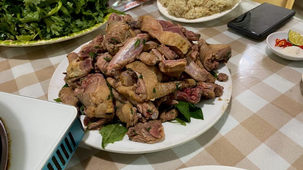 Lẩu cháo chim