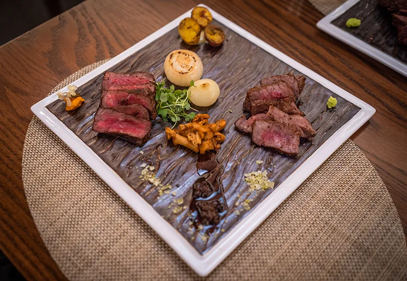 Omakase tasting menu