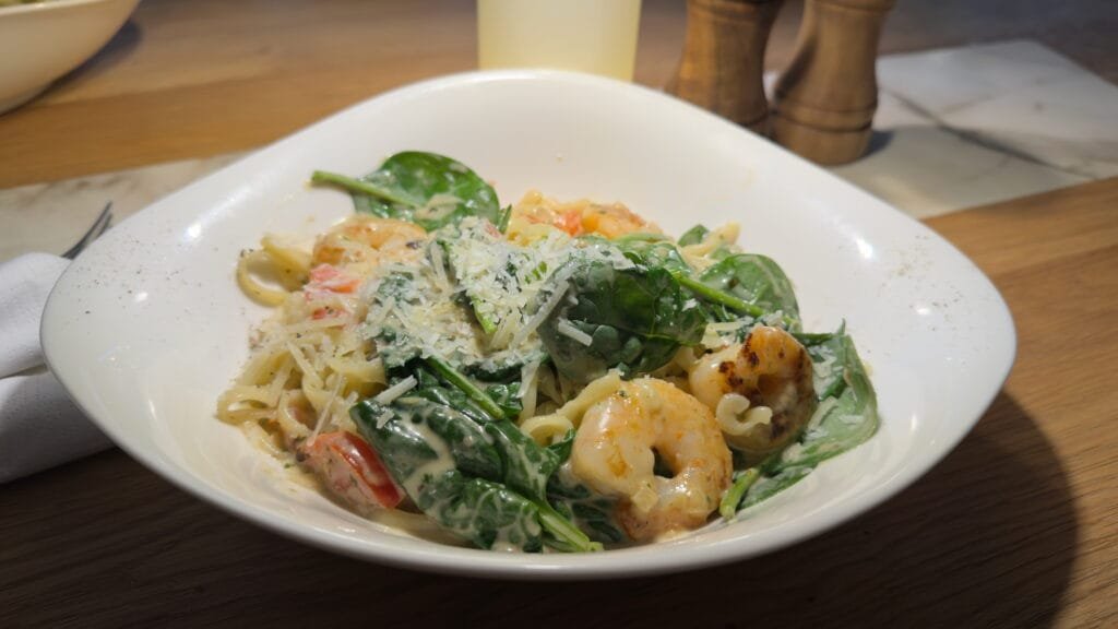 Các món pasta ở nhà hàng Vapiano
