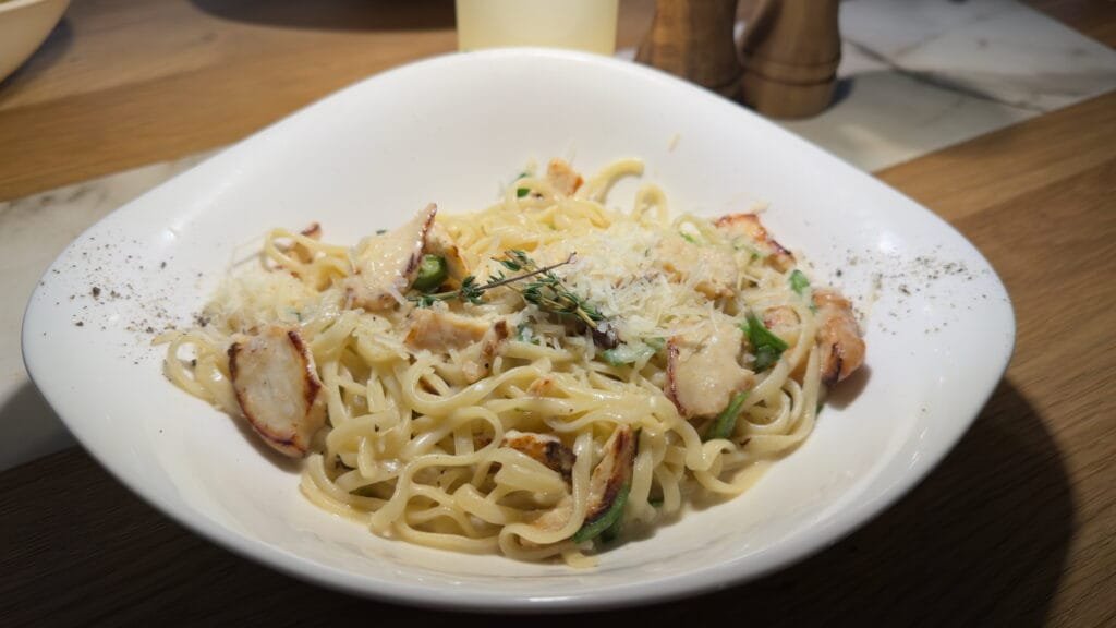 Các món pasta ở nhà hàng Vapiano