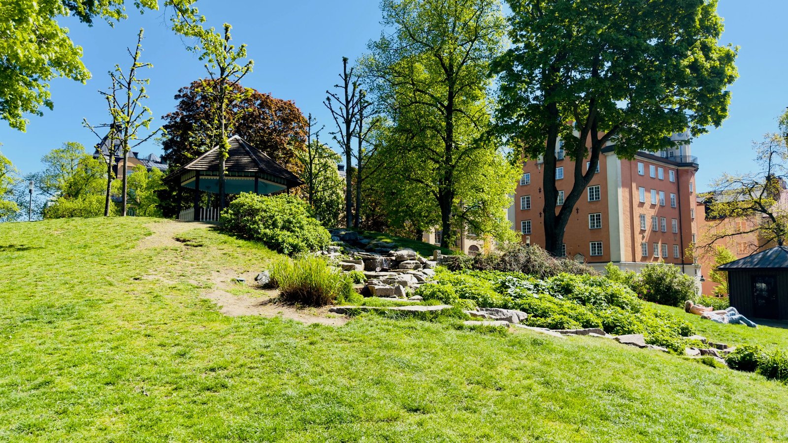 A random park in Stockholm, Sweden