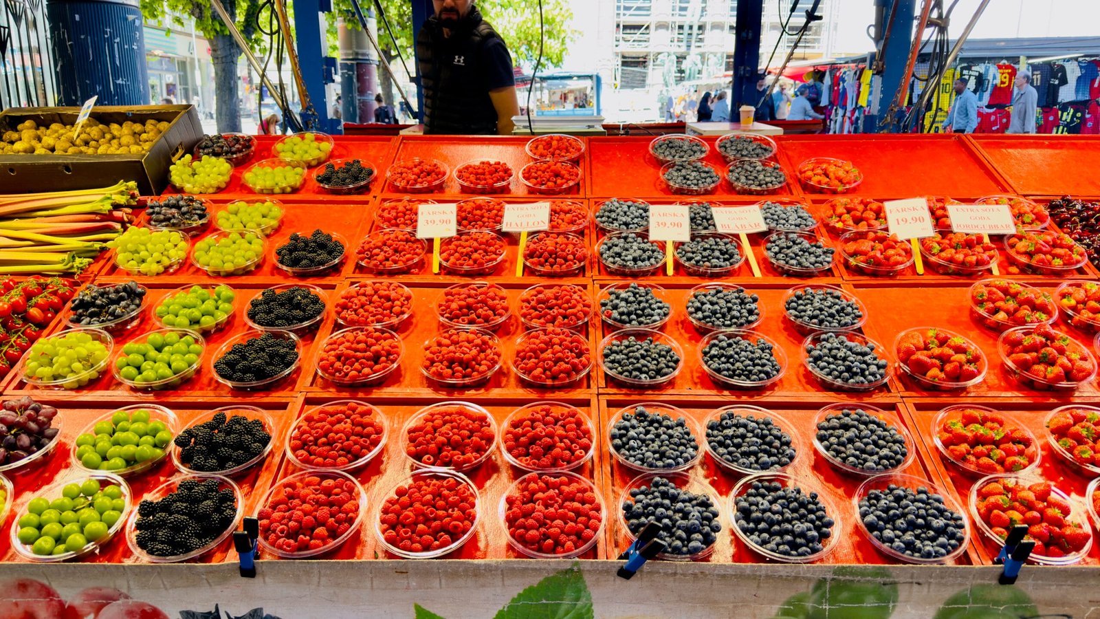 Flea market, Stockholm, Sweden