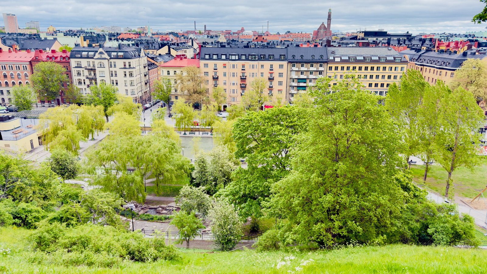 A random park in Stockholm, Sweden