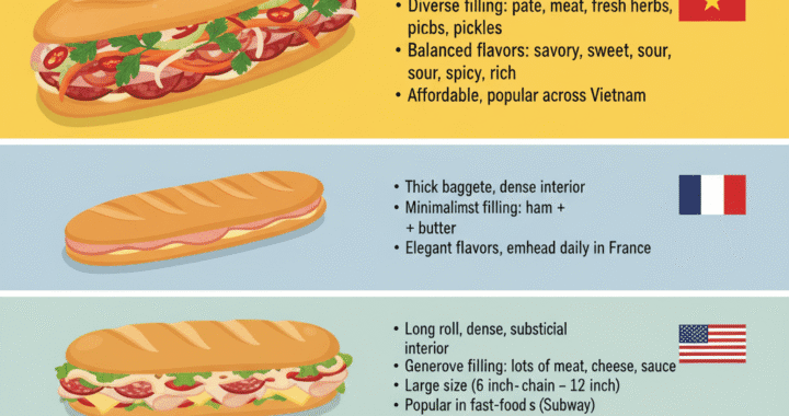 Bánh mì Việt Nam – Di sản ẩm thực vươn tầm quốc tế