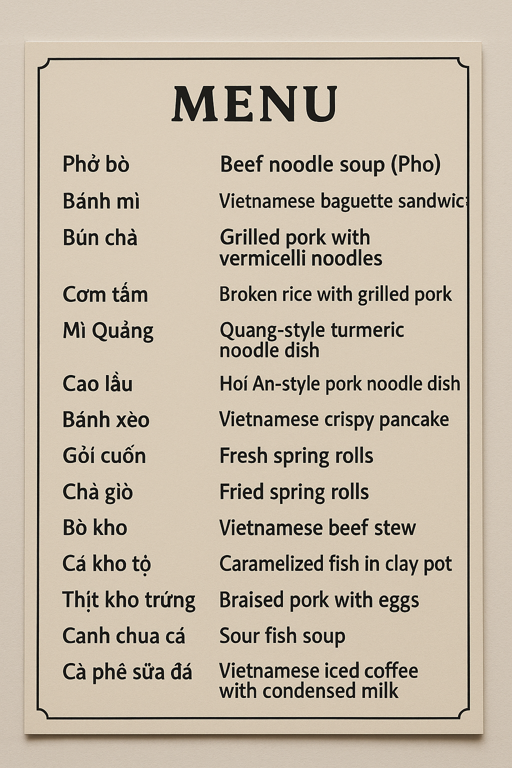 Từ điển ẩm thực