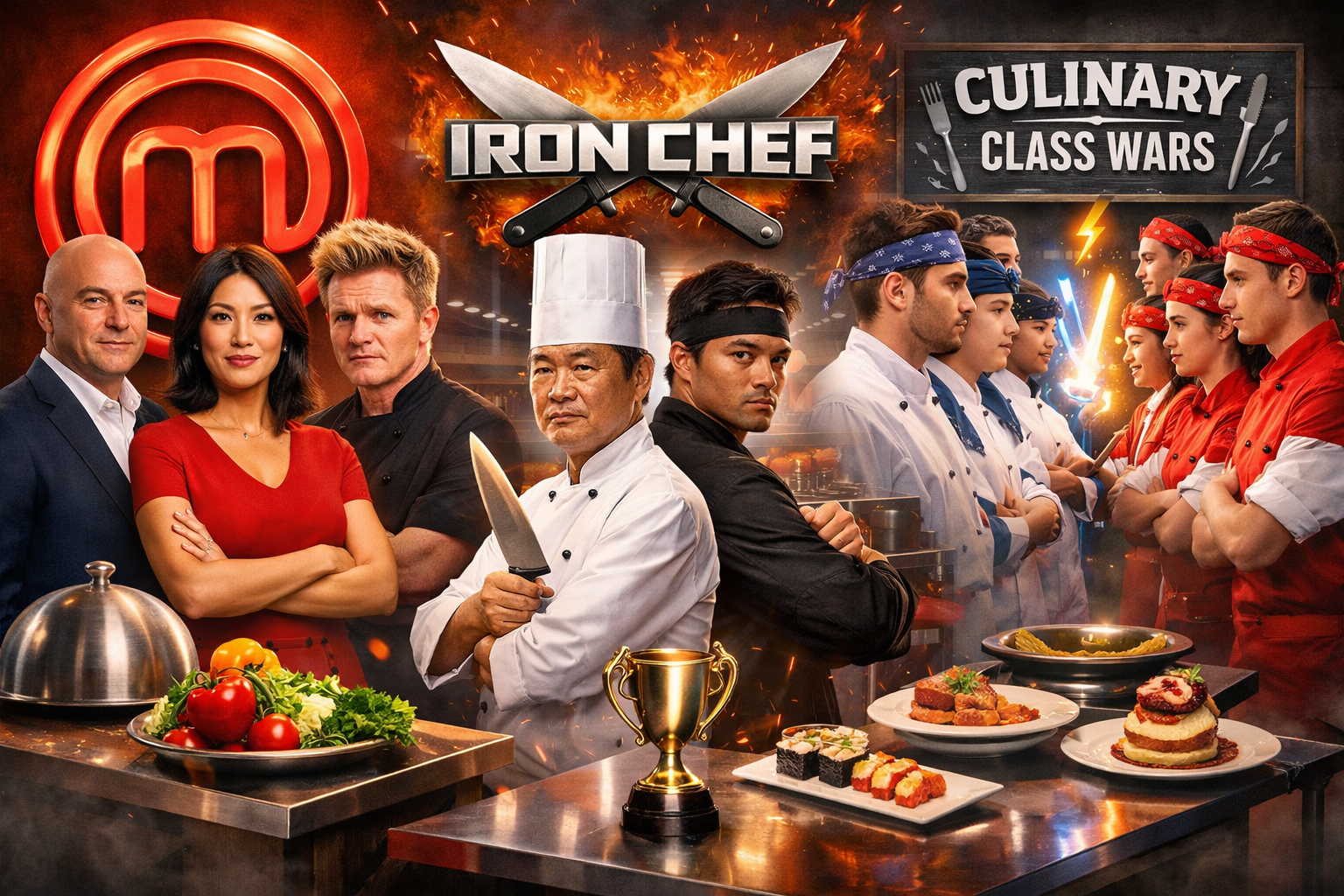 Cooking competition shows