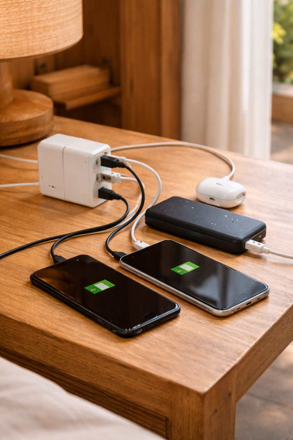 Sạc đa cổng cho du lịch & gia đình