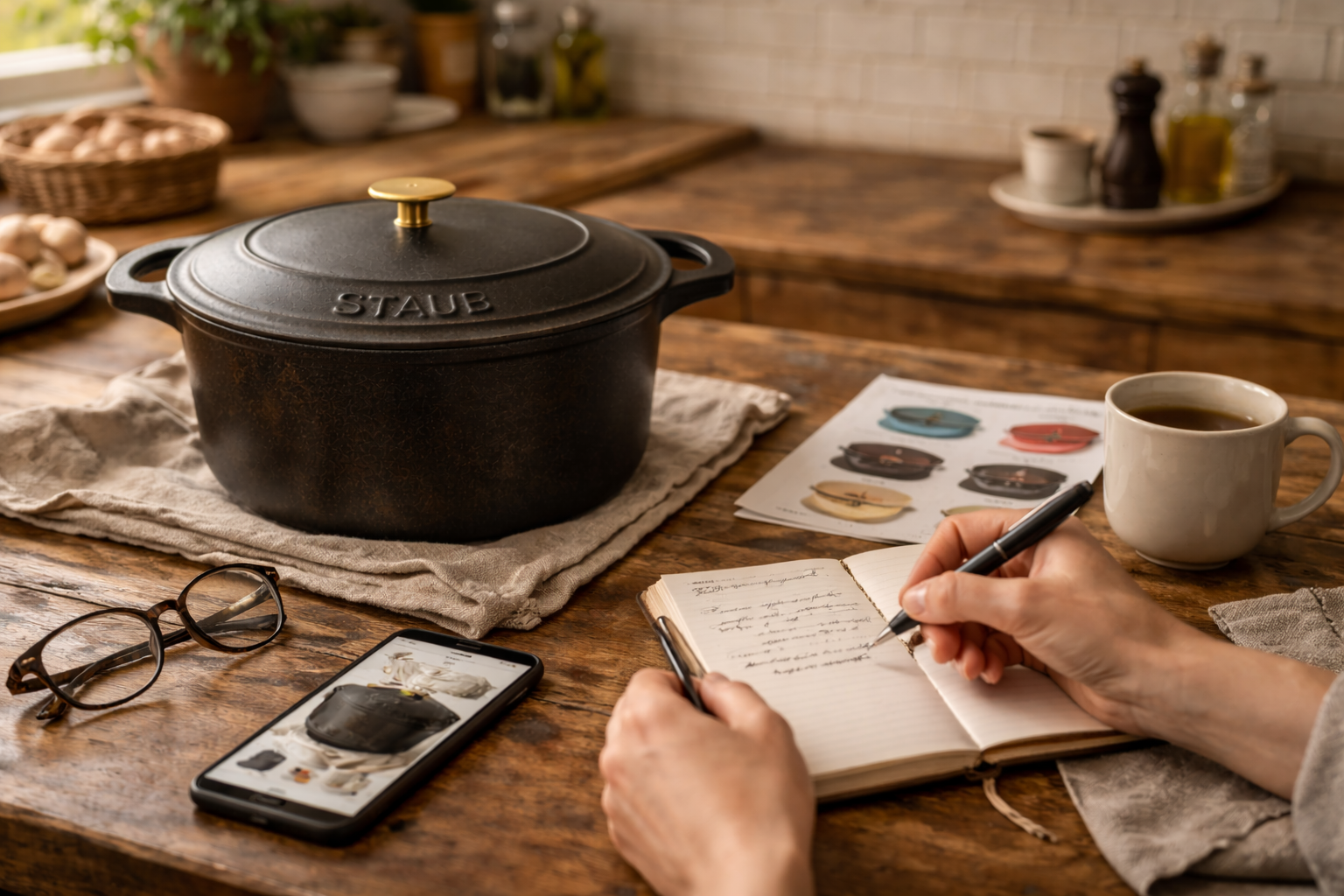 Checklist chọn mua nồi gang Staub lần đầu cho gia đình