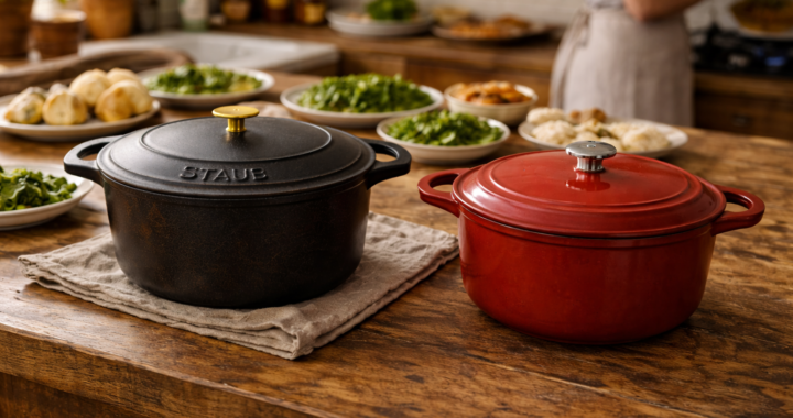 So sánh Staub với nồi gang giá mềm: Gia đình Việt nên chọn loại nào?