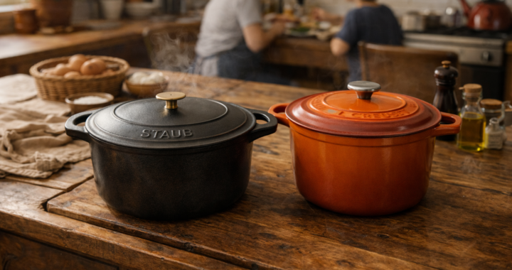 So sánh Staub vs Le Creuset: Nồi gang Pháp nào phù hợp với bạn?
