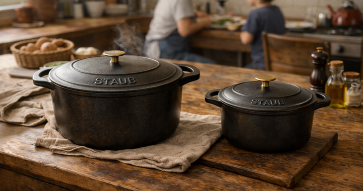 Staub size nào phù hợp cho gia đình 2–4 người?